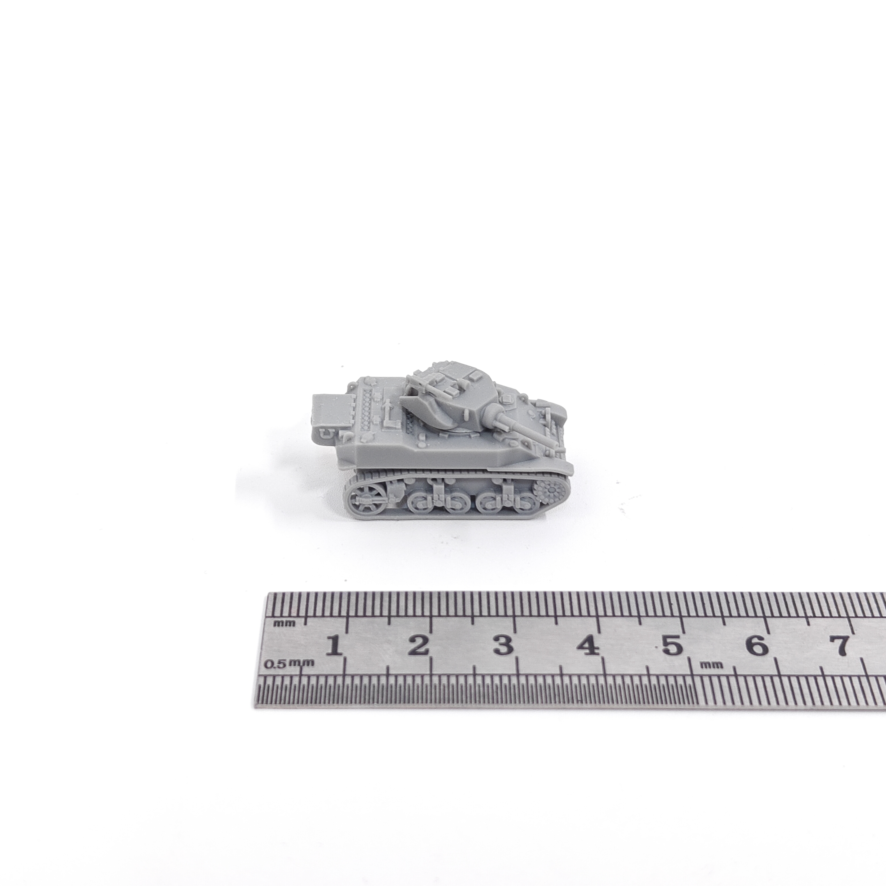 Model Kit Ufo - 1/144 Scale M5A1 Stuart Light Tank