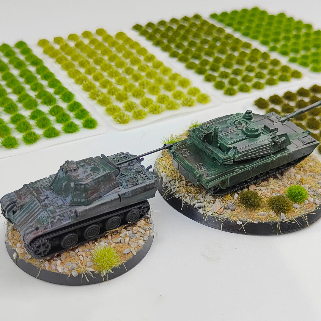 Model Kit Diorama - 3MM Static Grass Cluster Model Kits