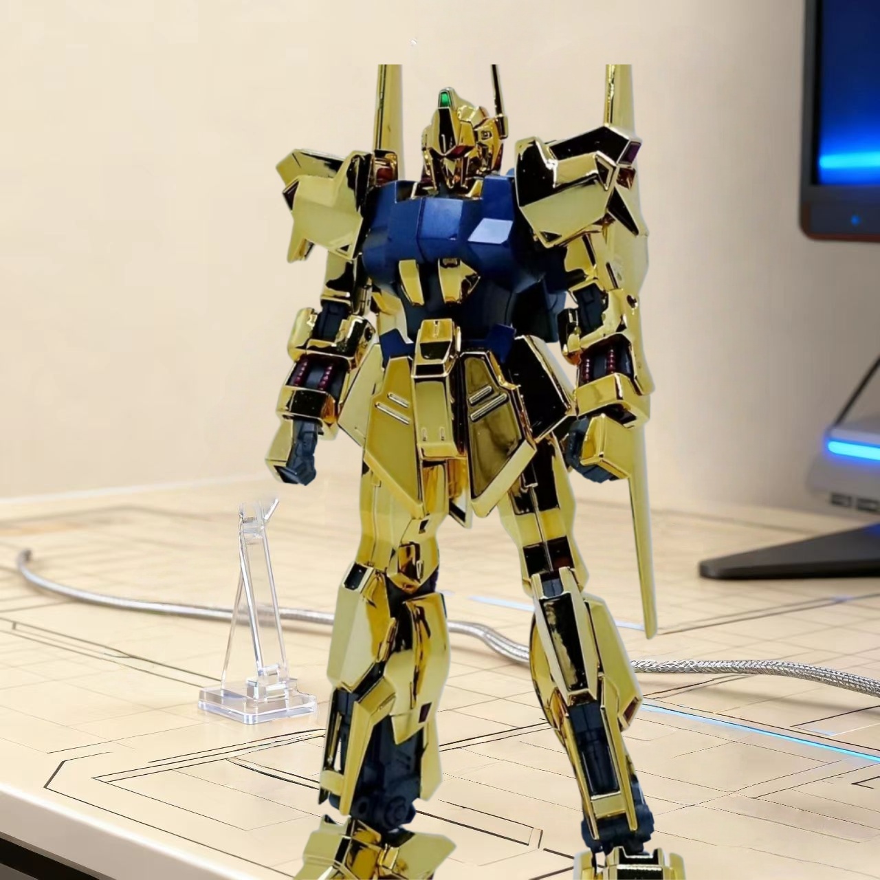 Model Kit Mecha - Hayaku Shiki HG 1/144 MSN-00100 REVIVE