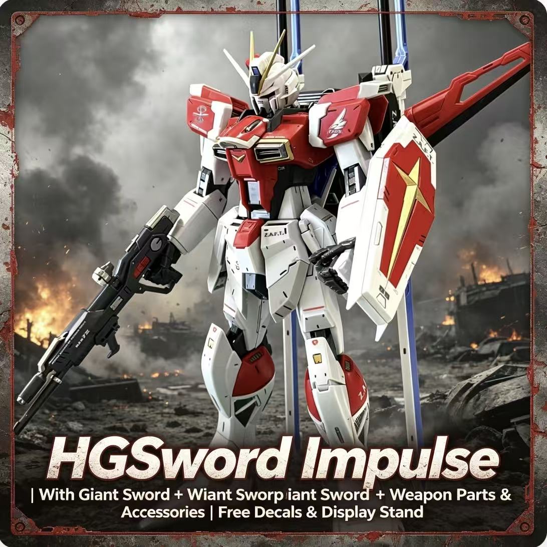 Model Kit Gundam Barbatos - 21 HG GAOGAO Sword Impulse Mecha