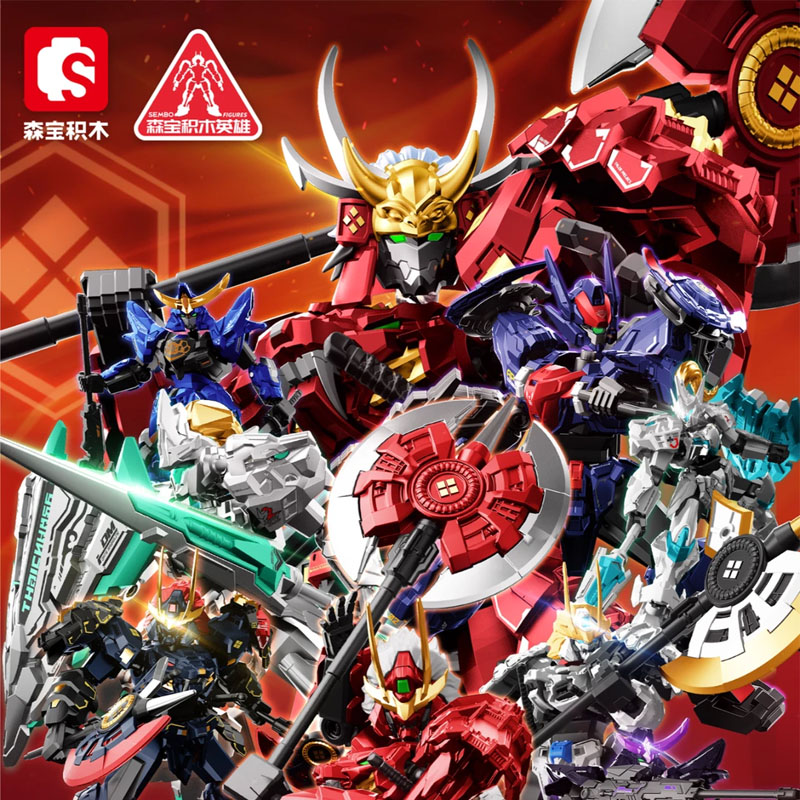 Model Kit Mecha - Sembo Blocks Mecha Model Assembly Building