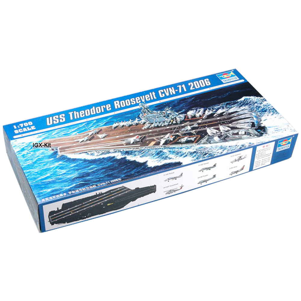 Model Kit Uss Iowa - Trumpeter 05754 1/700 Scale USS Theodore