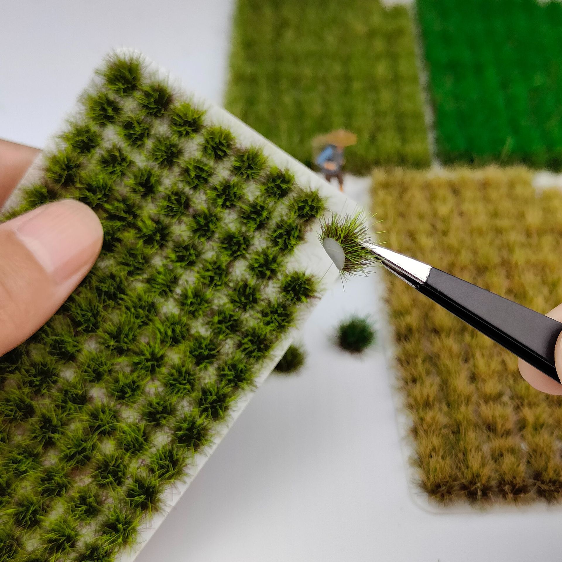 120pcs/box Miniature Grass Clu - Model Kit Diorama incelemesi ve fiyatı