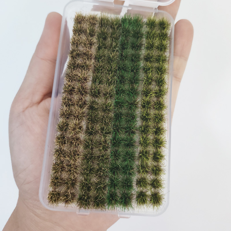 120pcs/box Miniature Grass Clu - Model Kit Diorama incelemesi ve fiyatı