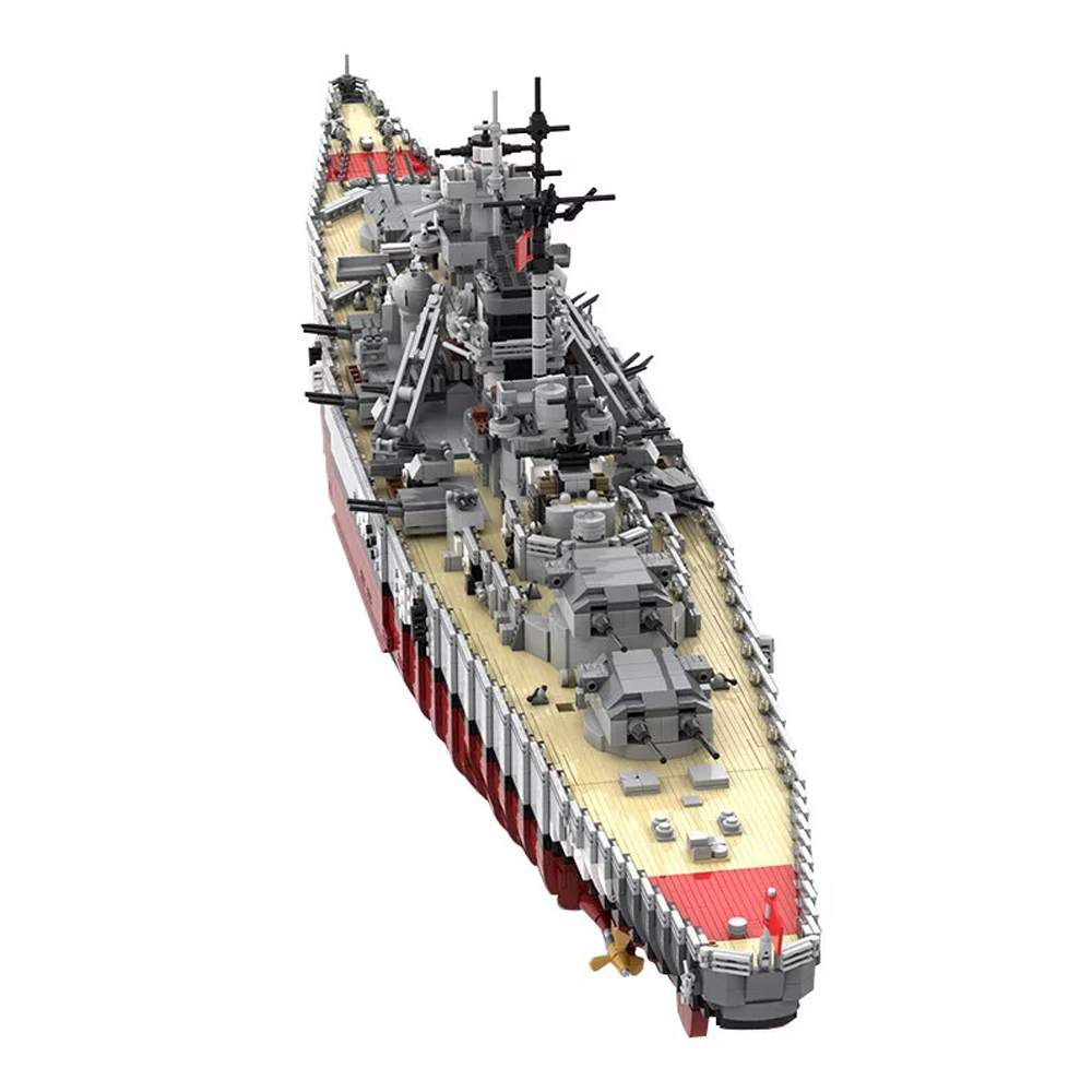 Gobricks  Military Bismarck Wa - Model Kit Uss Iowa incelemesi ve fiyatı