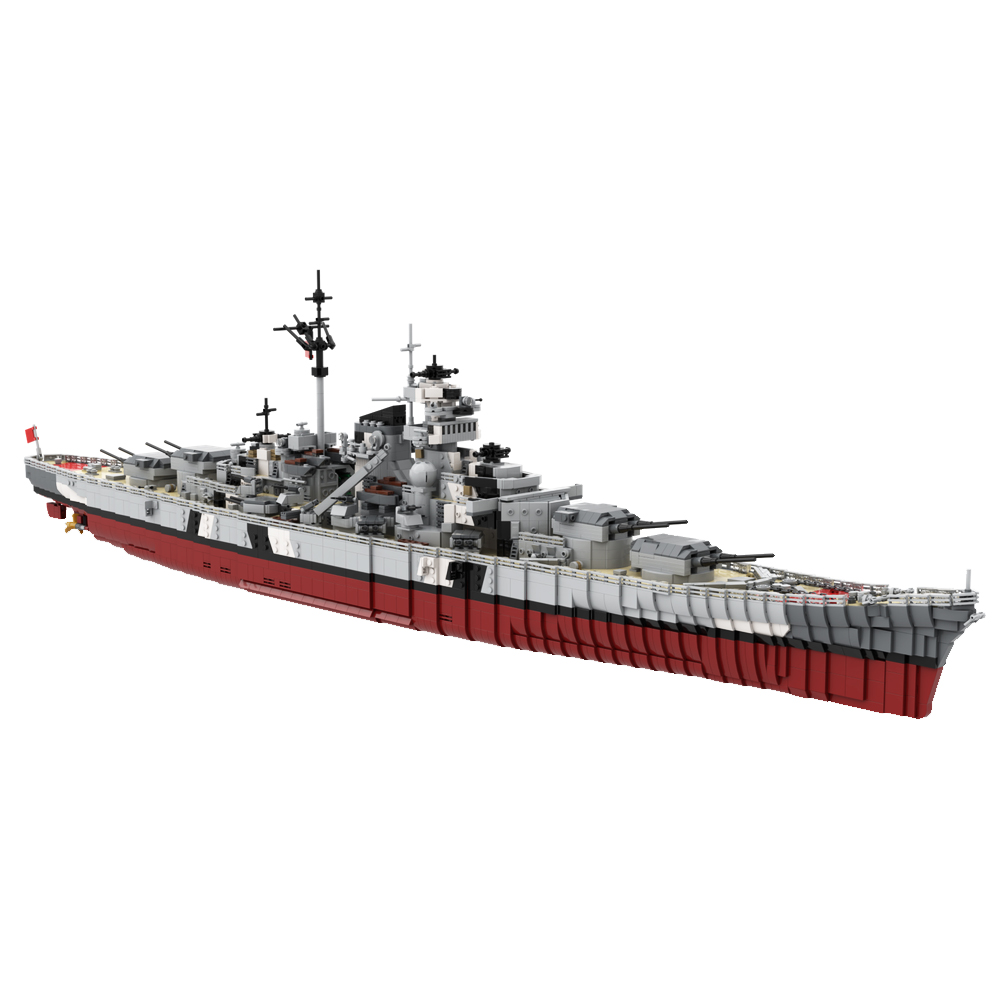 Gobricks  Military Bismarck Wa - Model Kit Uss Iowa incelemesi ve fiyatı