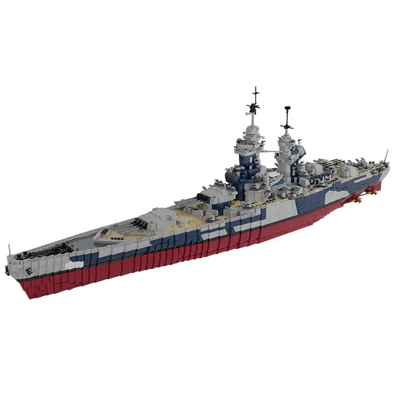 MOC French Richelieu Battleshi - Model Kit Uss Iowa incelemesi ve fiyatı