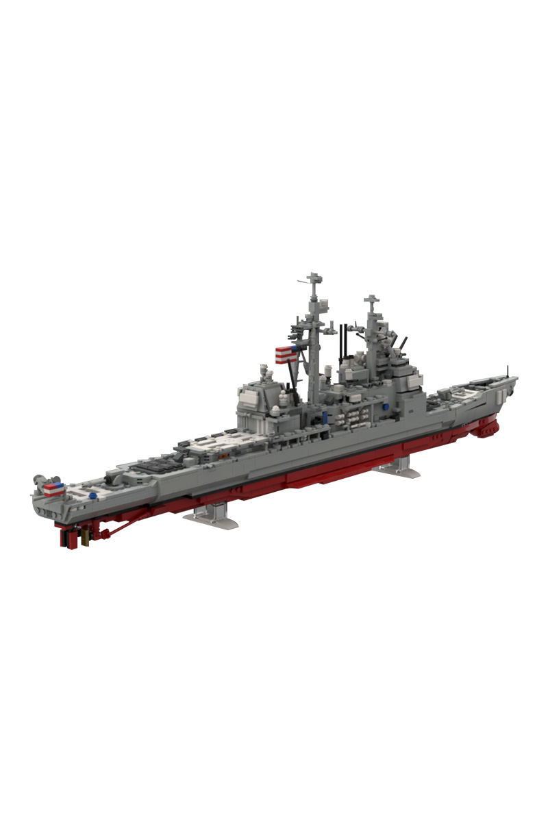 MOC Ticonderoga - CG-72 USS Ve - Model Kit Uss Iowa incelemesi ve fiyatı