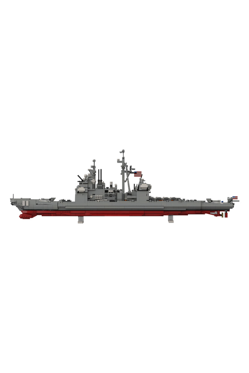MOC Ticonderoga - CG-72 USS Ve - Model Kit Uss Iowa incelemesi ve fiyatı