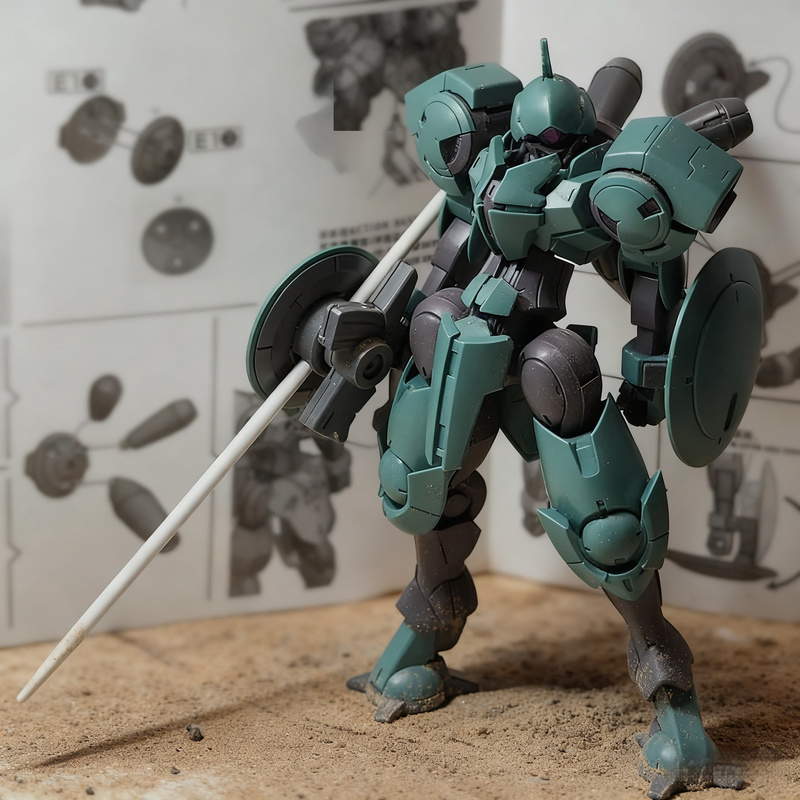 HG 1/144 HEINDREE CFP-010 The  - Model Kit Gundam Barbatos incelemesi ve fiyatı