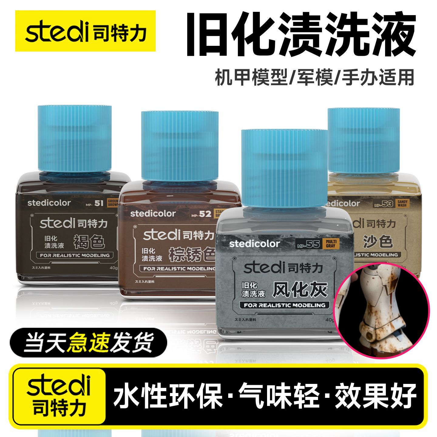 STEDI Weathering Solution - Re - Model Kit Mecha incelemesi ve fiyatı