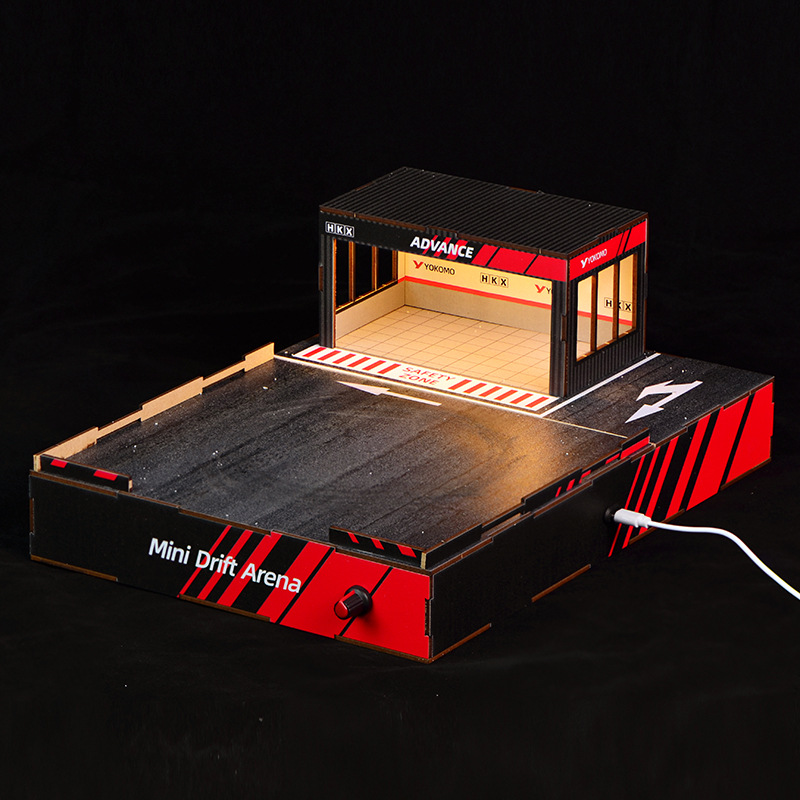1:64 Scale DIY Drift Track Dio - Model Kit Diorama incelemesi ve fiyatı