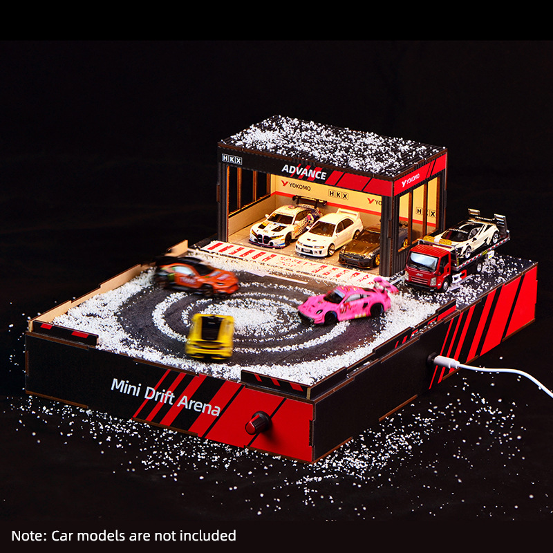 1:64 Scale DIY Drift Track Dio - Model Kit Diorama incelemesi ve fiyatı
