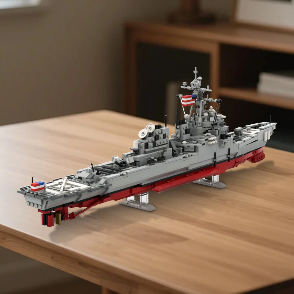 MOC Military Arleigh Burke - F - Model Kit Uss Iowa incelemesi ve fiyatı