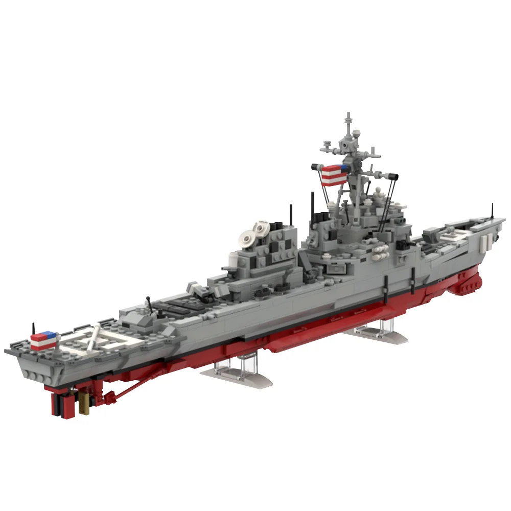 MOC Military Arleigh Burke - F - Model Kit Uss Iowa incelemesi ve fiyatı