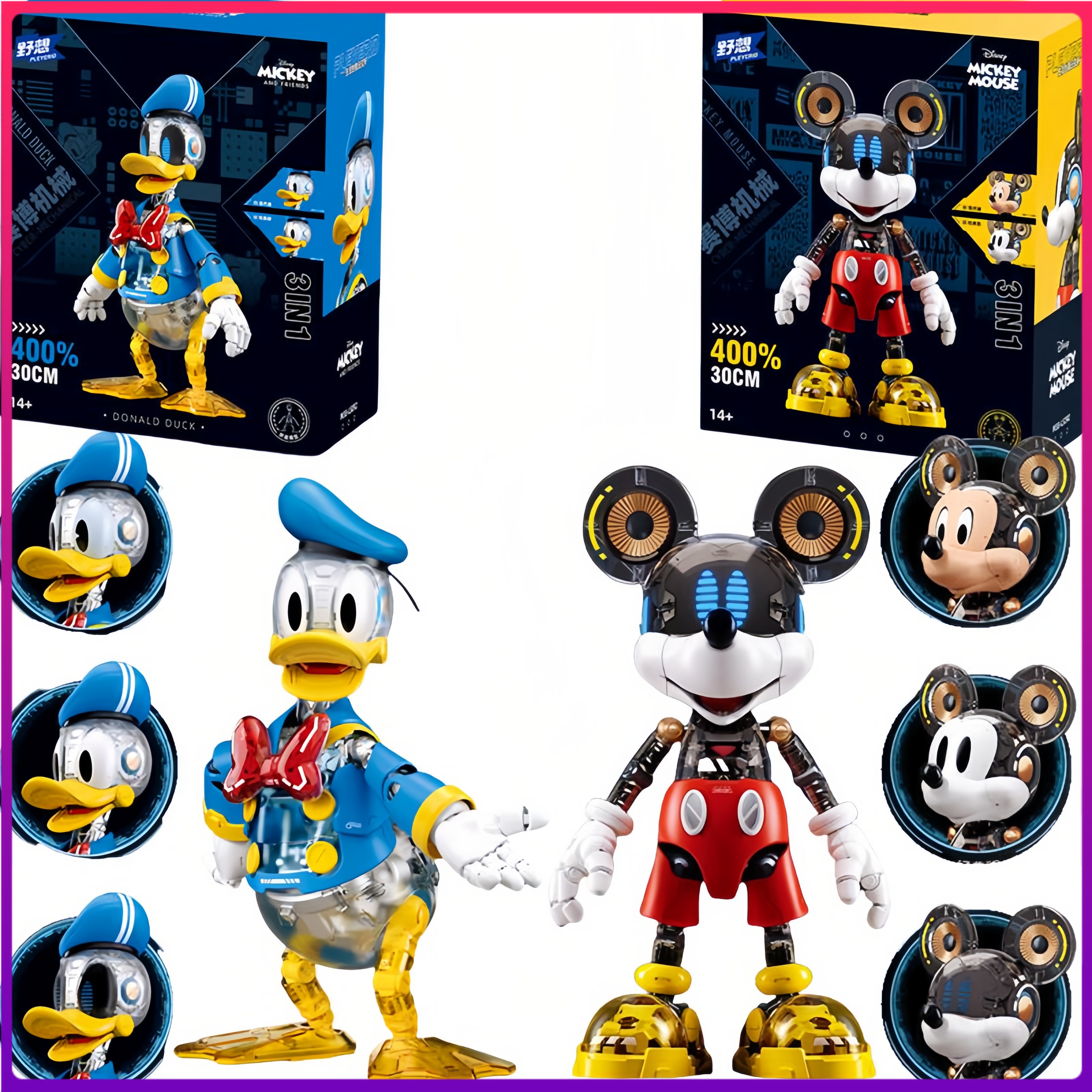 Anime Character Cyber Mickey D - Model Kit Figures incelemesi ve fiyatı
