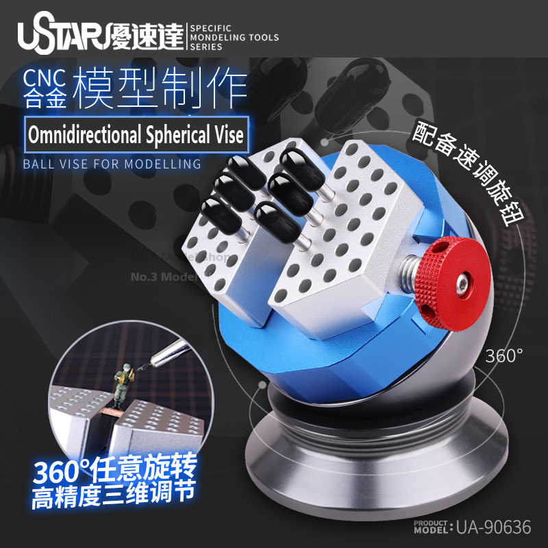 USTAR 360° Rotatable Spherical - Model Kit Mecha incelemesi ve fiyatı