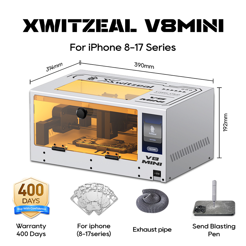 Xwitzeal® V8 MINI Laser Glue R - Model Kit V8 incelemesi ve fiyatı