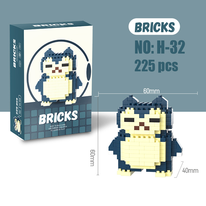 Pokemon Micro Building Blocks  - Model Kit Figures incelemesi ve fiyatı