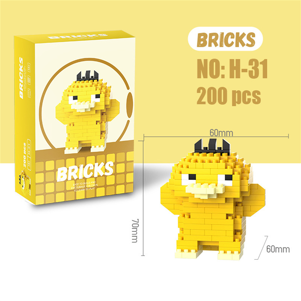Pokemon Micro Building Blocks  - Model Kit Figures incelemesi ve fiyatı