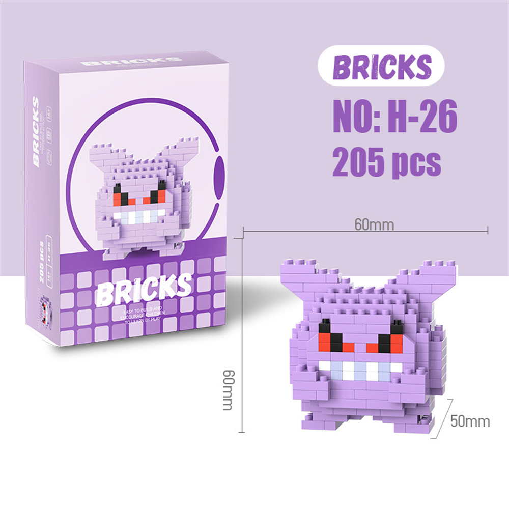 Pokemon Micro Building Blocks  - Model Kit Figures incelemesi ve fiyatı