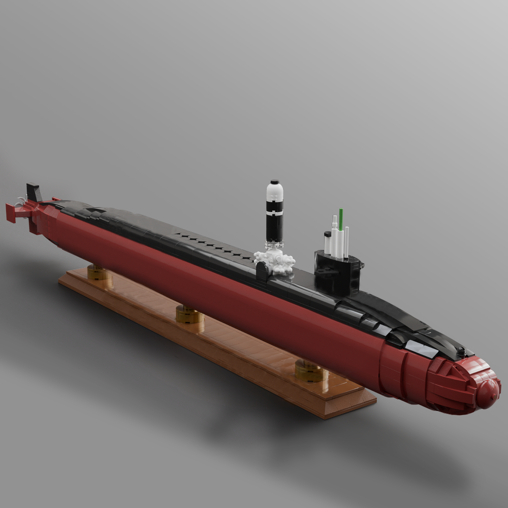 Gobricks MOC Ohio Class Submar - Model Kit Uss Iowa incelemesi ve fiyatı