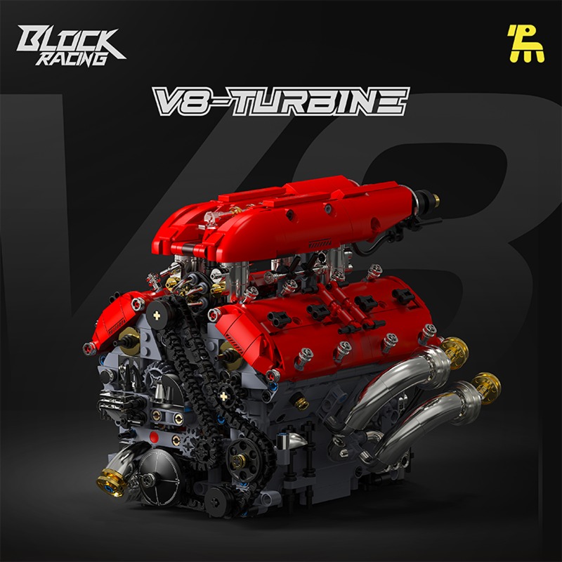 T5011 V8 Turbo Engine Model El - Model Kit V8 incelemesi ve fiyatı