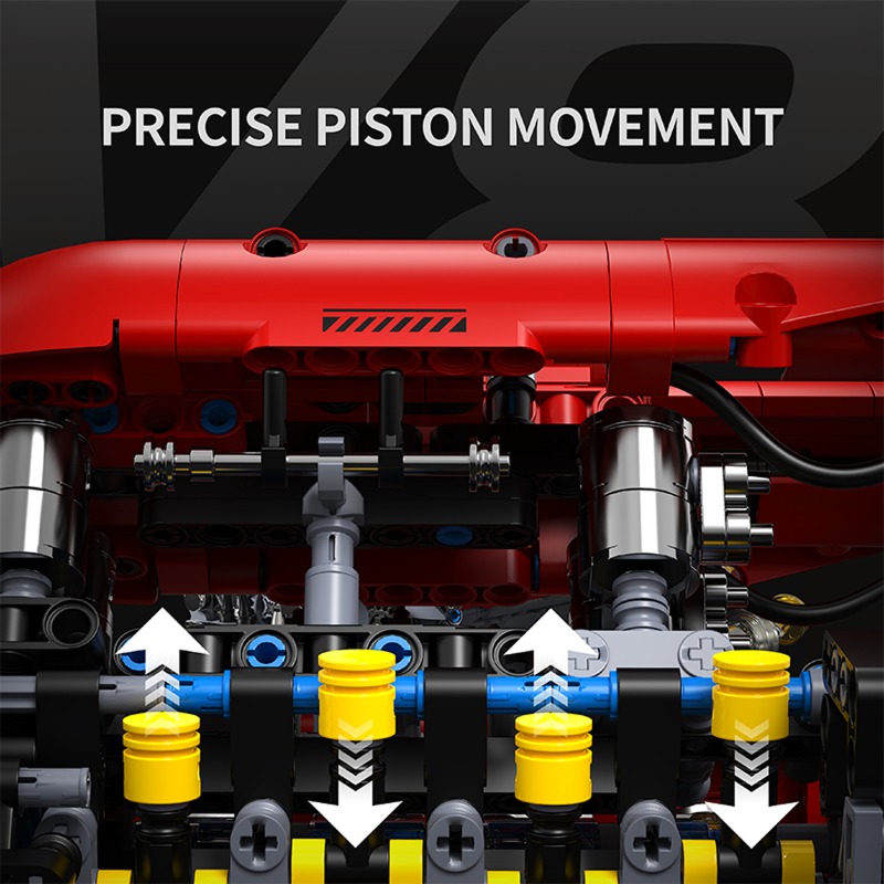T5011 V8 Turbo Engine Model El - Model Kit V8 incelemesi ve fiyatı