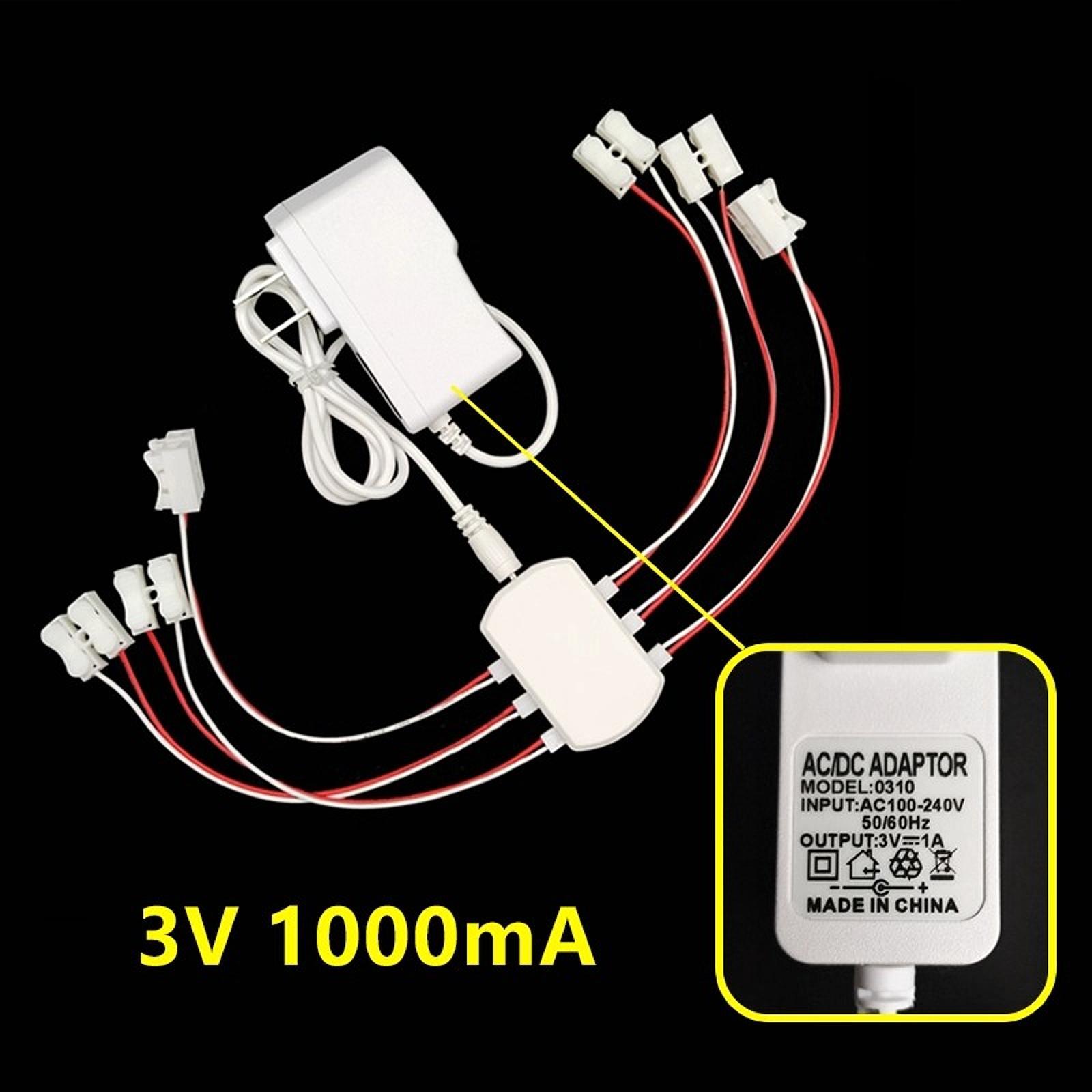 3V 1A Power Supply 6 Ports Wir - Model Kit Hobby incelemesi ve fiyatı