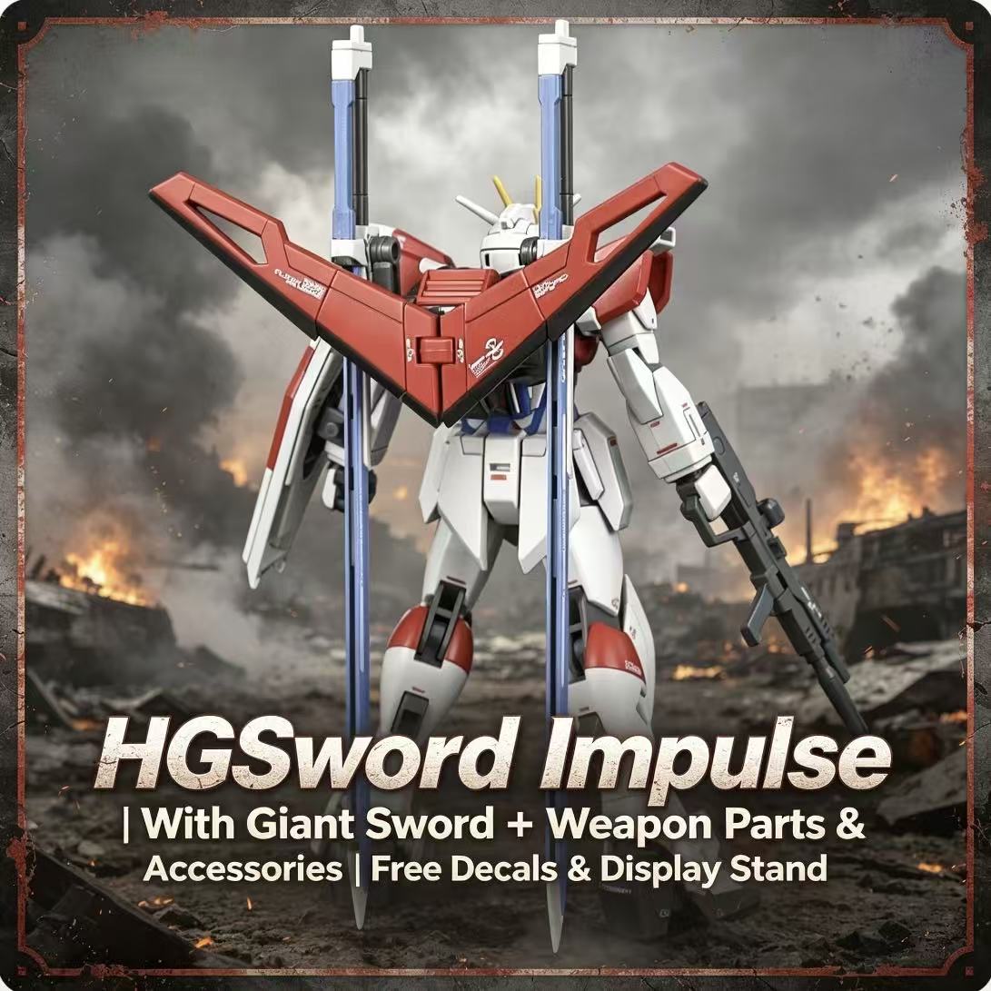 21 HG GAOGAO Sword Impulse Mec - Model Kit Gundam Barbatos incelemesi ve fiyatı