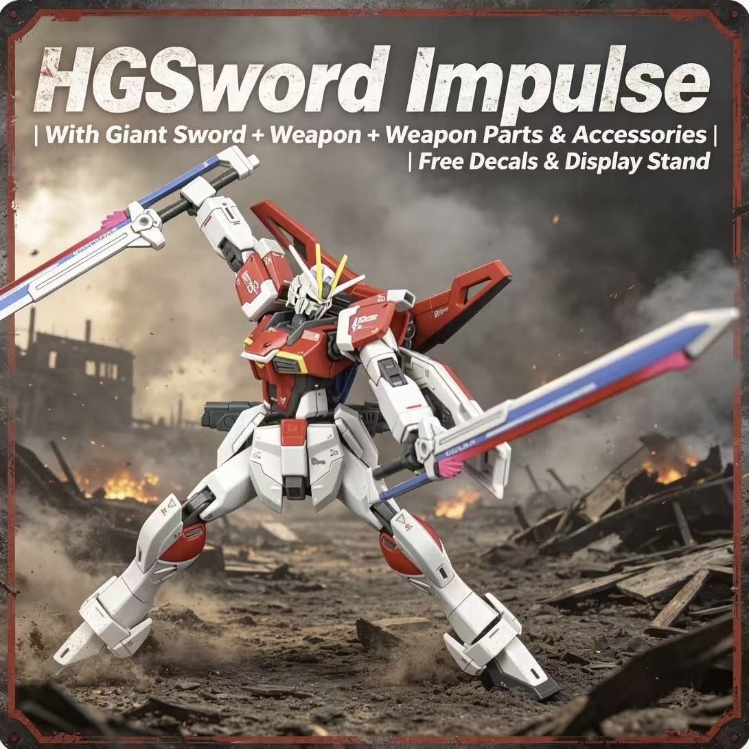 21 HG GAOGAO Sword Impulse Mec - Model Kit Gundam Barbatos incelemesi ve fiyatı