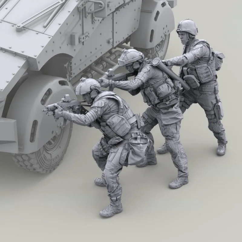 1/35 Resin Model Figure GK ， U - Model Kit Figures incelemesi ve fiyatı