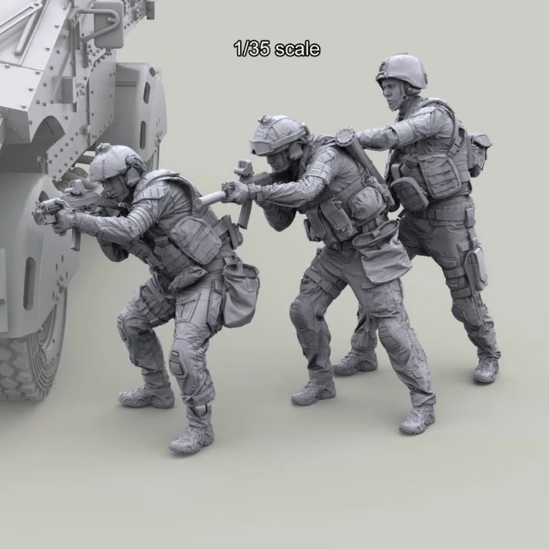 1/35 Resin Model Figure GK ， U - Model Kit Figures incelemesi ve fiyatı