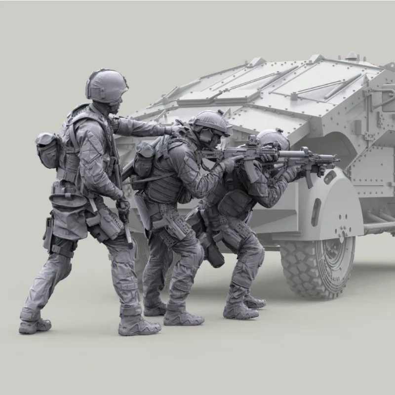 1/35 Resin Model Figure GK ， U - Model Kit Figures incelemesi ve fiyatı