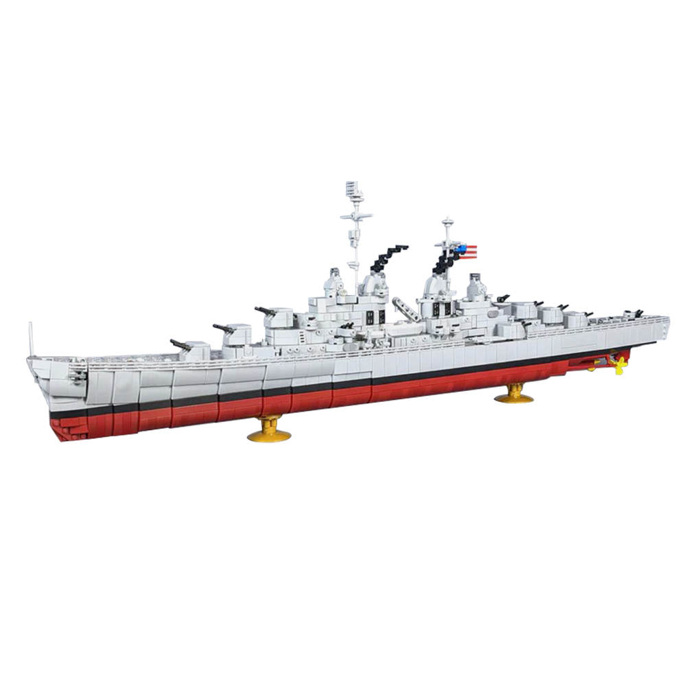 Gobricks MOC Atlanta Class Cru - Model Kit Uss Iowa incelemesi ve fiyatı