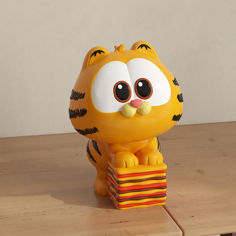 7Cm Pvc Garfield Anime Periphe - Model Kit Figures incelemesi ve fiyatı